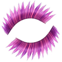 Synthetic Hair False Lashes - Purple and Black