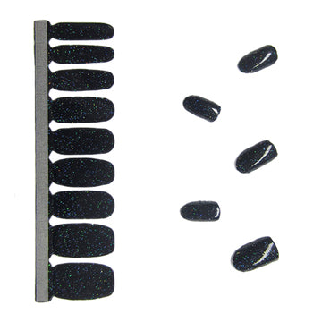 Glitter Nail Polish Stickers - Diamond In The Sky