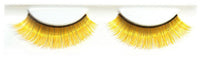 Synthetic Hair False Lashes - Short Yellow