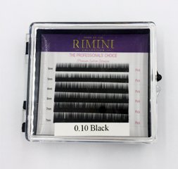 Eyebrow Extensions - Premium Faux Mink - Black - 6 Lines