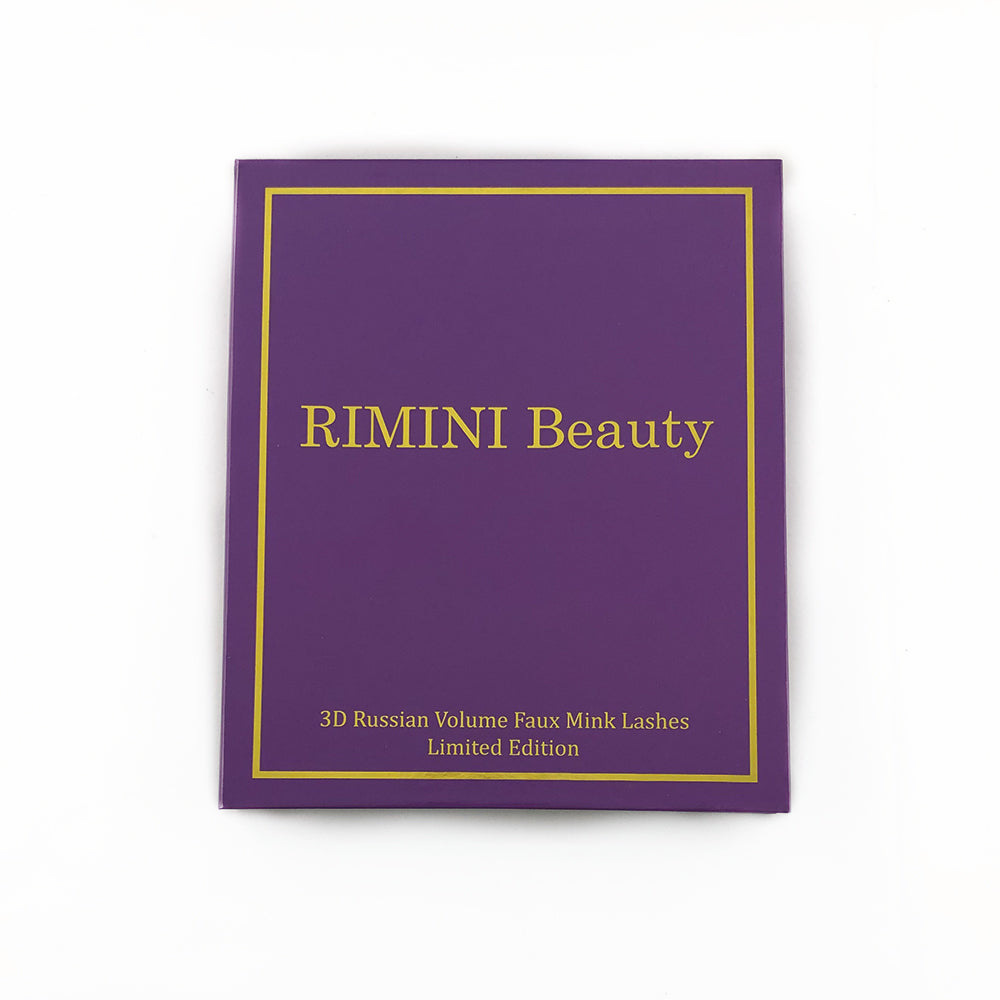 3D Luxury Faux Mink Lash Kit - Purple Box