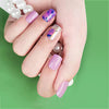 Press On Nails - Purple Marble
