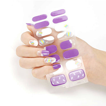 Semi Cured Gel Nail Wraps - Fluffy