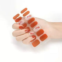 Semi Cured Gel Nail Wraps - Sunshine