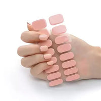 Semi Cured Gel Nail Wraps - Peachy
