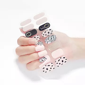 Semi Cured Gel Nail Wraps - Casual Day