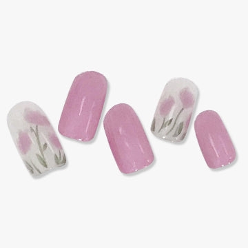 Semi Cured Gel Nail Wraps - Spring Bloom