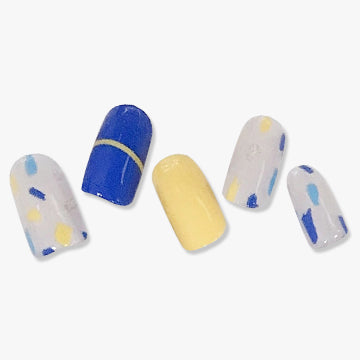 Semi Cured Gel Nail Wraps - Confetti