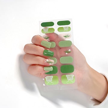 Semi Cured Gel Nail Wraps - Forrest