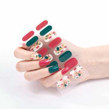 Semi Cured Gel Nail Wraps - Holiday Vibes (Special Edition)
