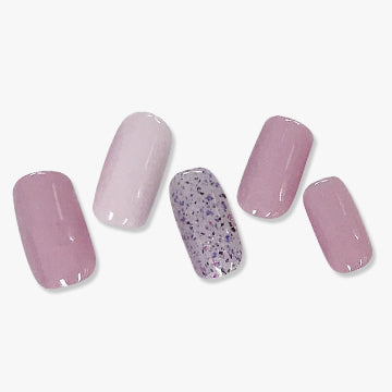 Semi Cured Gel Nail Wraps - Rose