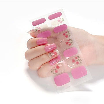 Semi Cured Gel Nail Wraps - Spring Bloom
