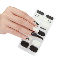 Semi Cured Gel Nail Wraps - Classy Evening