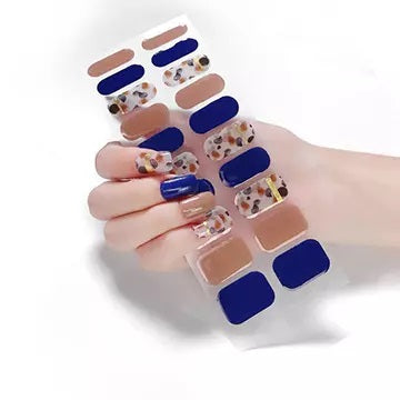 Semi Cured Gel Nail Wraps - Nature Elements