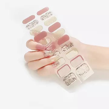 Semi Cured Gel Nail Wraps - Prom