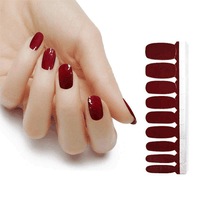 Nail Polish Stickers - Wine Berry