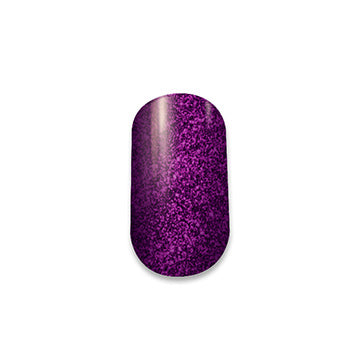 Glitter Nail Polish Stickers - Purple Twist