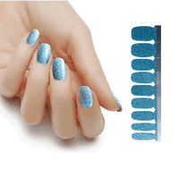 Glitter Nail Polish Stickers - Formentera