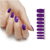 Glitter Nail Polish Stickers - Purple Rain