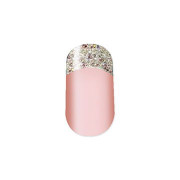 French Tips Nail Polish Stickers - Evening Ball