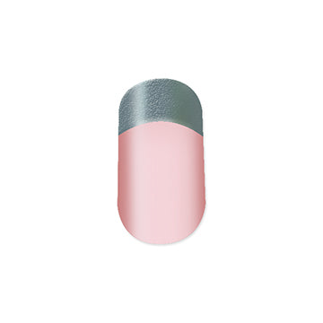 French Tips Nail Polish Stickers - Silver