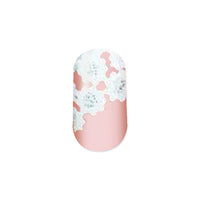 French Tips Nail Polish Stickers - Snow White