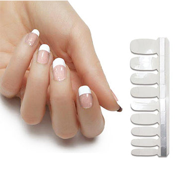French Tips Nail Polish Stickers - Graceful