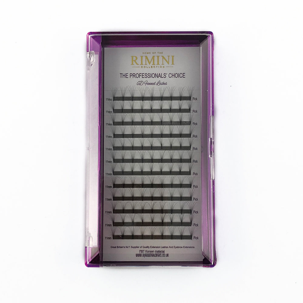 Premium Extension Lashes - 6D Russian Volume - Pre Made Fanned Lashes (select options)