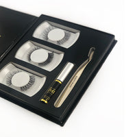 3D Luxury Faux Mink Lash Kit - Black Box