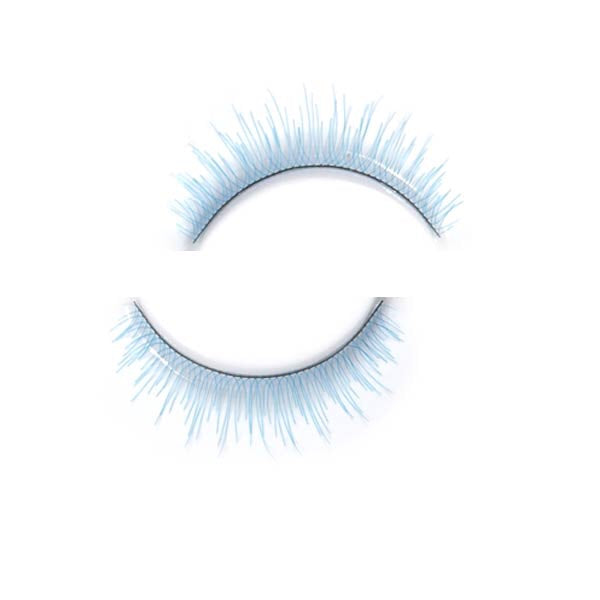 Synthetic Hair False Lashes - Extra Thin Blue