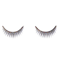 Synthetic Hair False Lashes - Multi Coloured Glitter