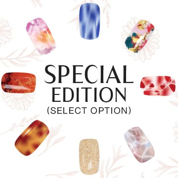 Semi Cured Gel Nail Wraps - Special Edition (select option)