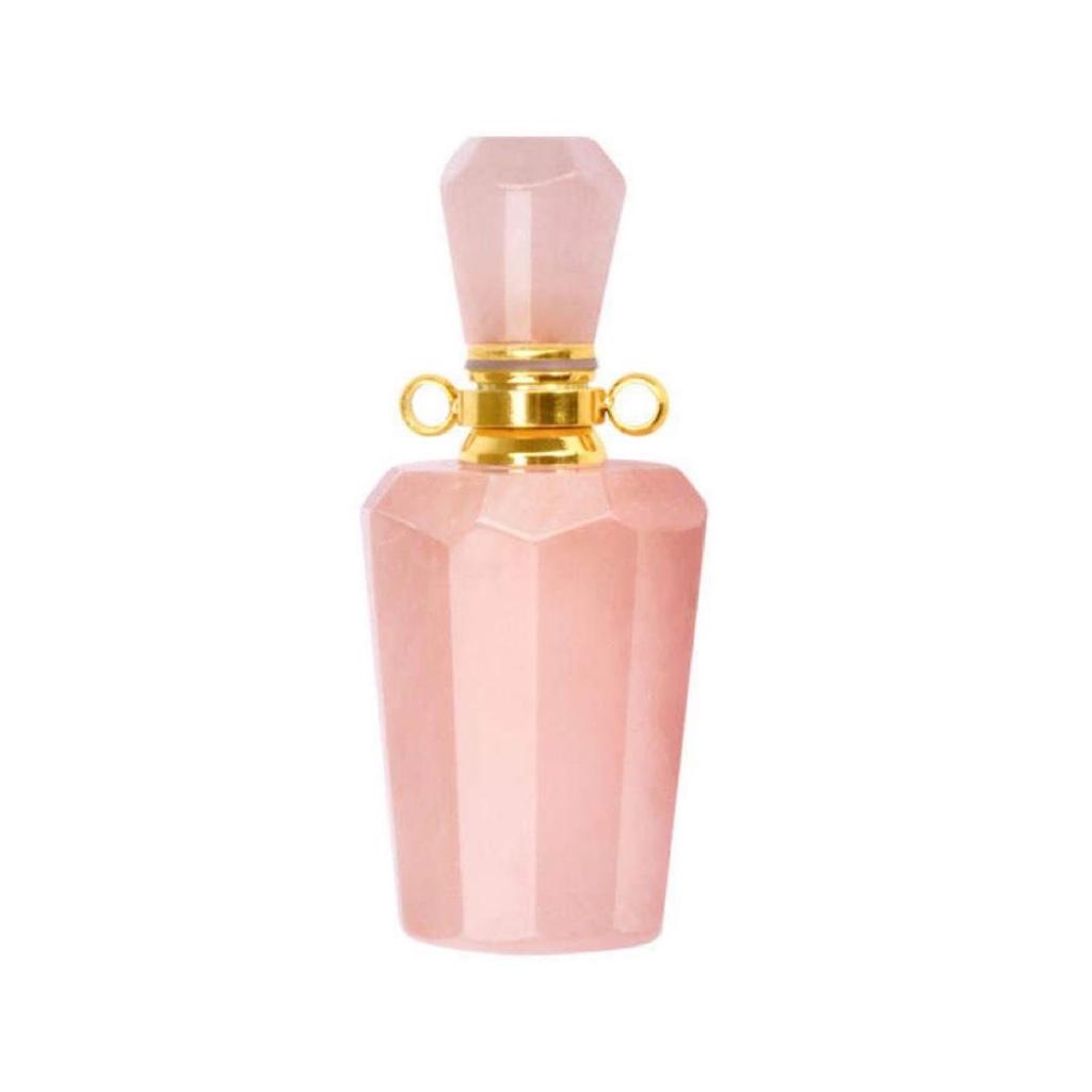 Rose Quartz Essential Oil & Perfume Bottle Pendant 2ml